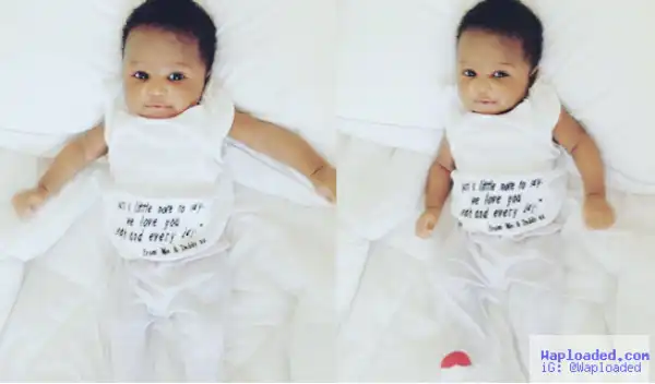 Adorable new photos of footballer, Uche Kalu